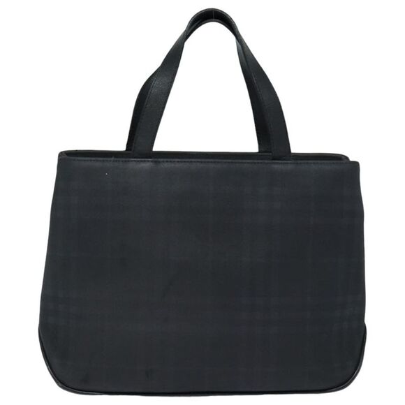 Burberry Nova Check Black Canvas Handbag (Pre-Owned) - Picture 2 of 16